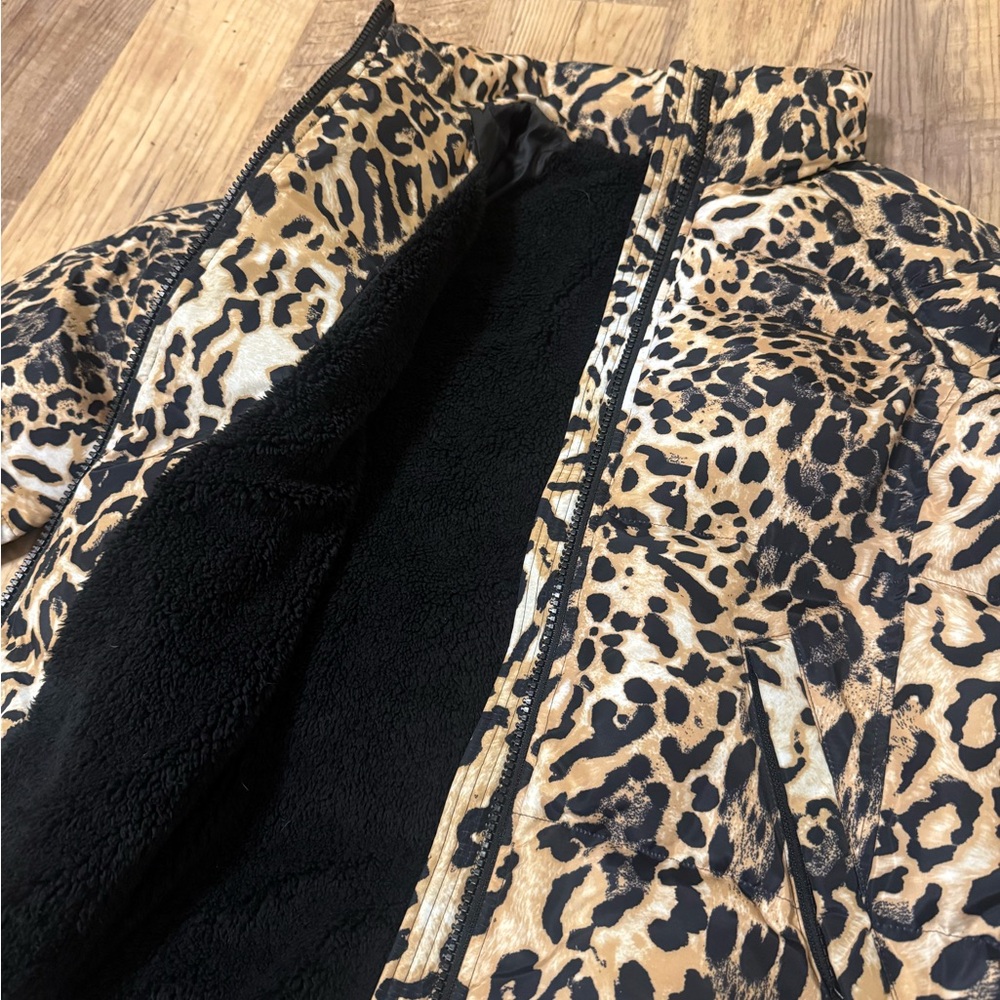 Express Leopard Print Jacket - image 3